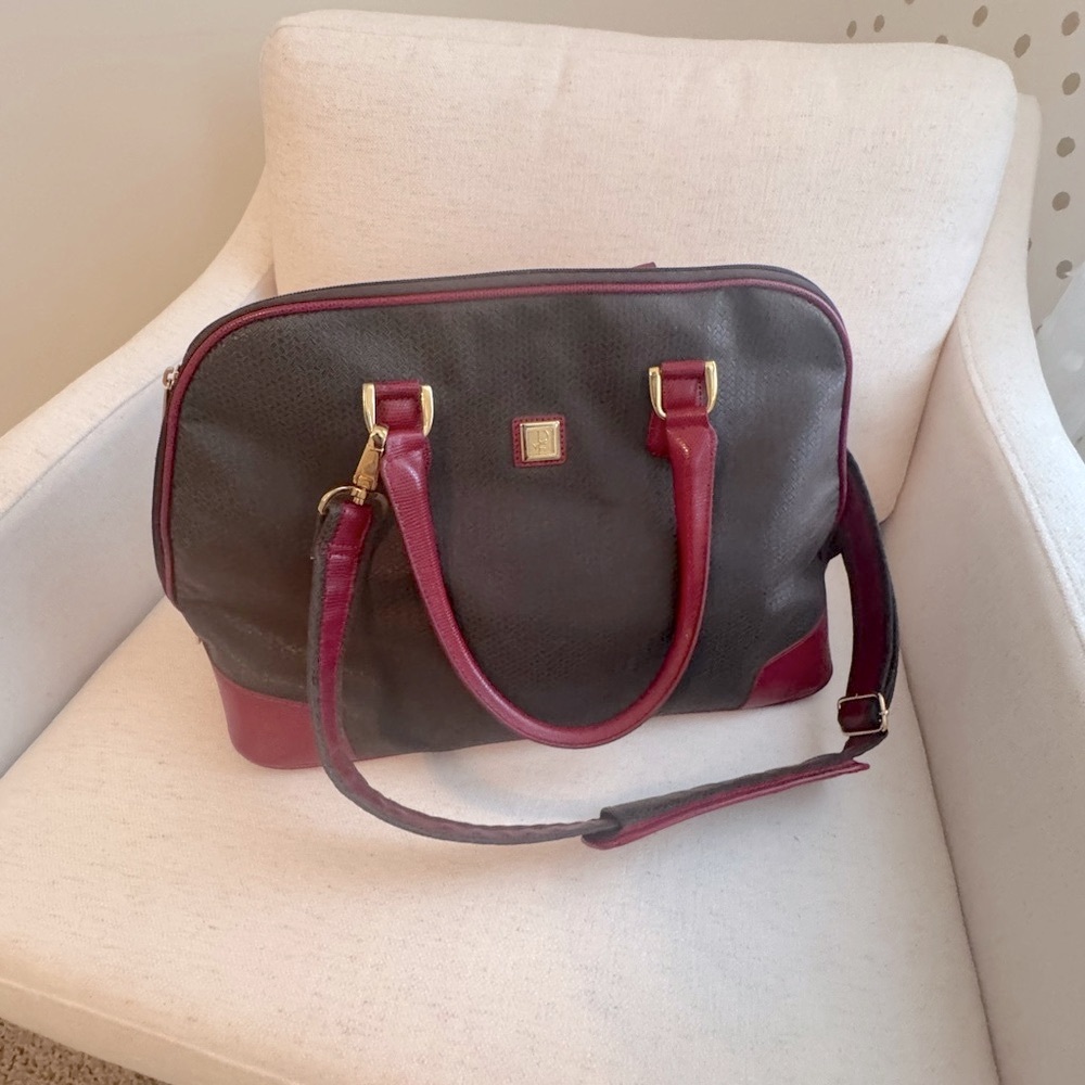 Vintage Diane Von Fustenberg Travel Bag